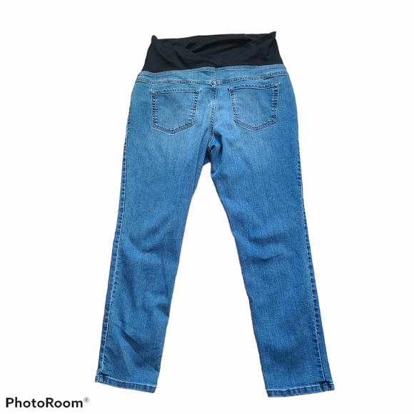 Isabel Maternity Jeggings maternity pants blue size 14/32 - Picture 2 of 6
